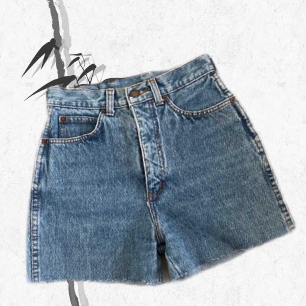 VTG Made in the shade exotic jean short size 7